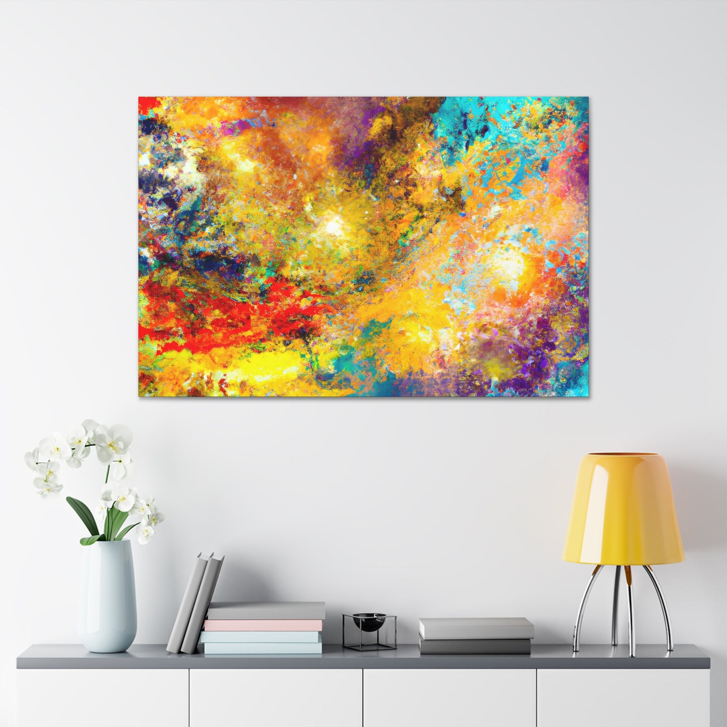 "Mystic Supernova Wonder" - Canvas