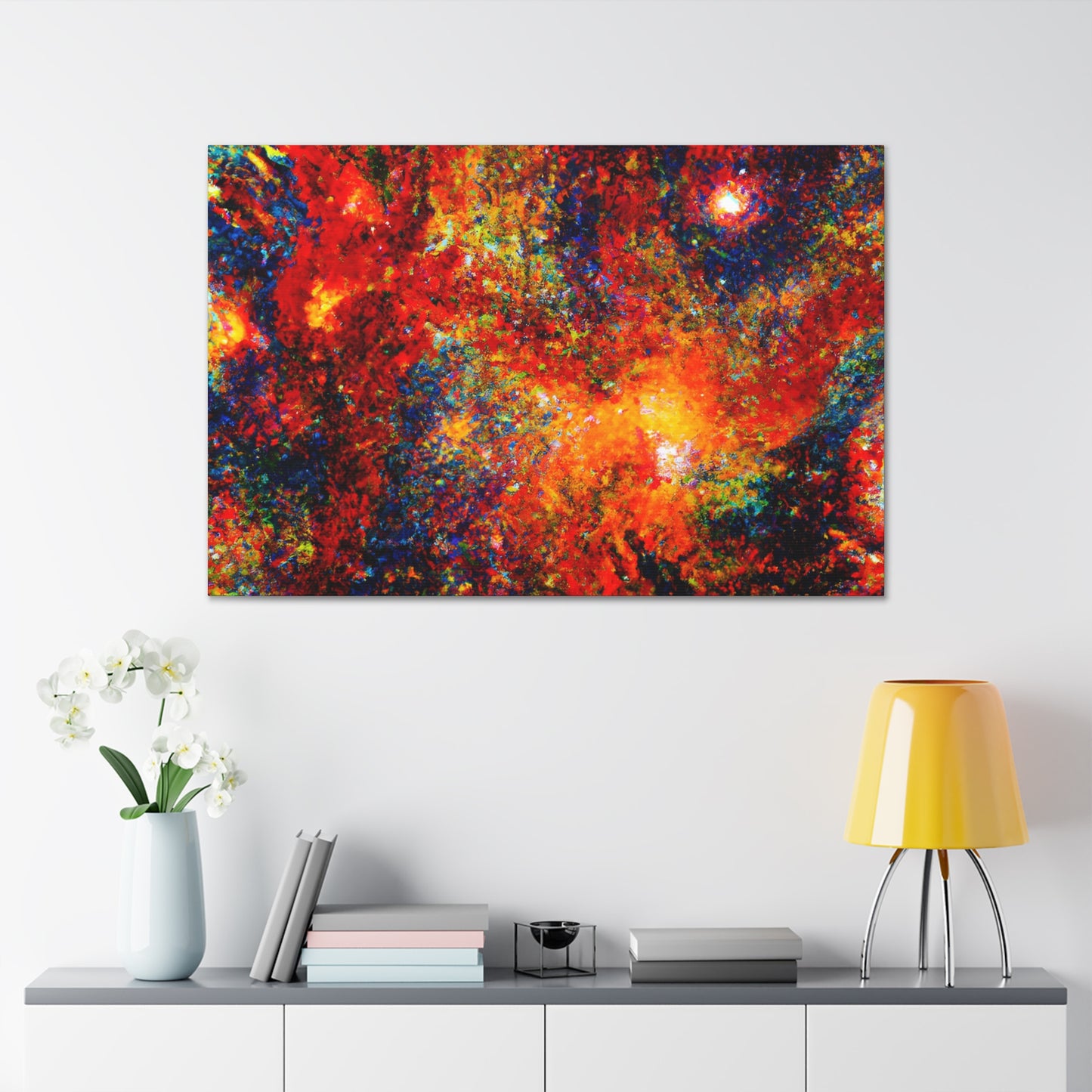 Cosmic Dreamscape Exploration - Canvas