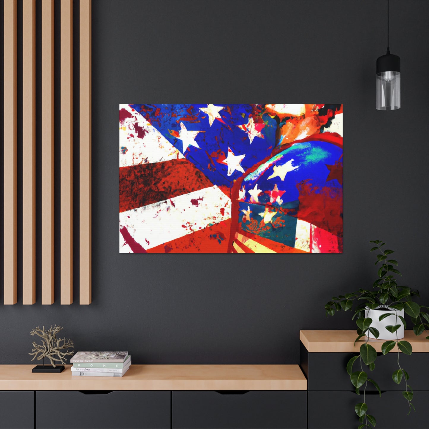 Star Spangled. - Canvas