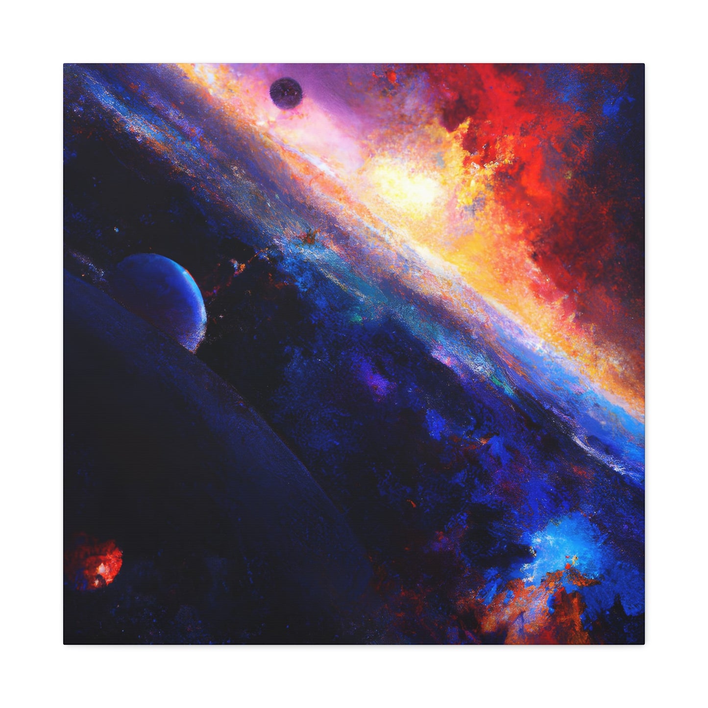 Galactic Cosmic Dreamscape - Canvas