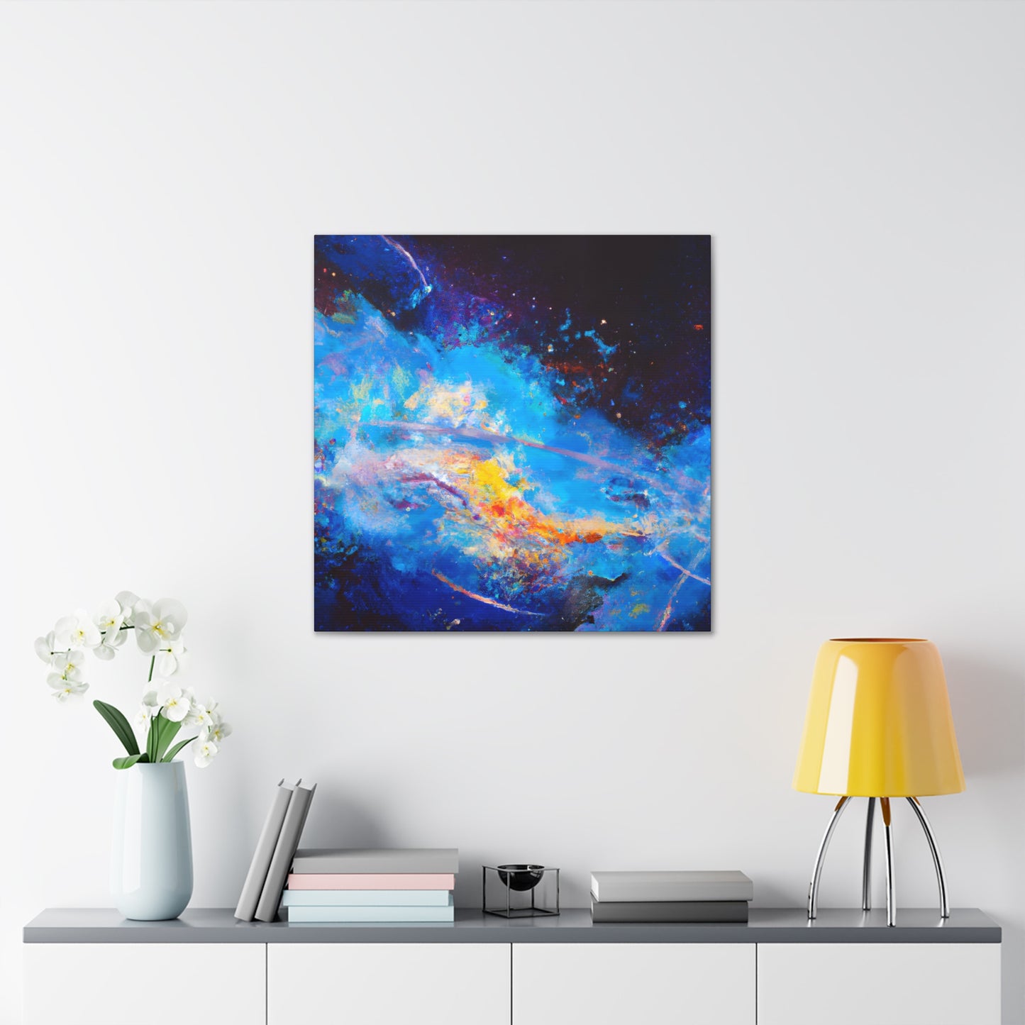 Mysterious Celestial Migration - Canvas