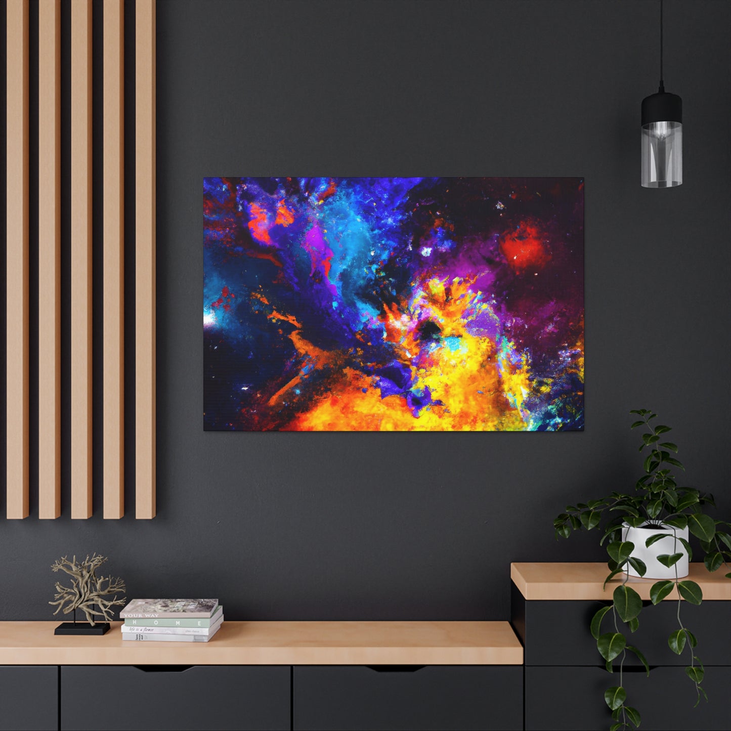 Interstellar Illusions Unbound - Canvas