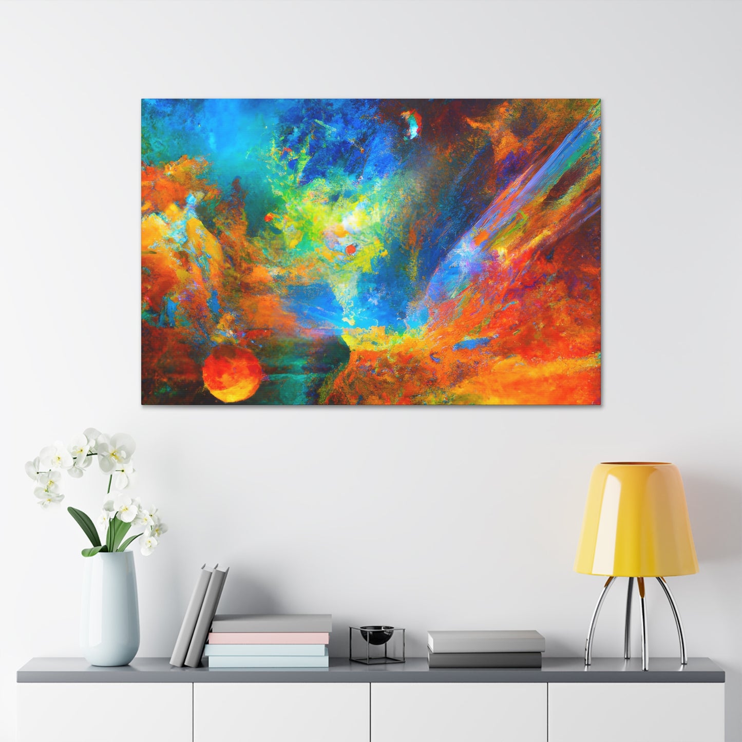 Mysterious Cosmic Odyssey - Canvas