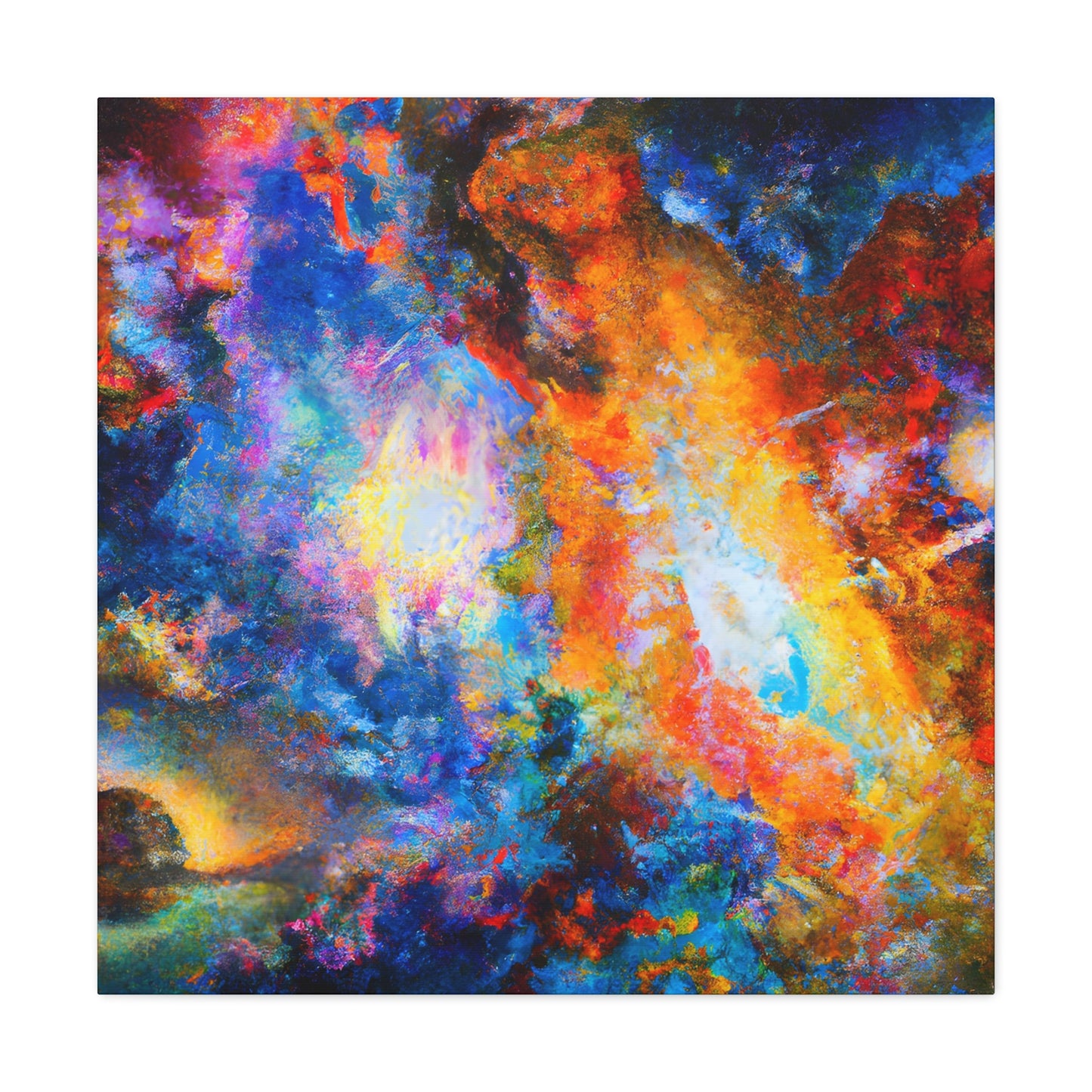 Cosmic Expressionist Dream. - Canvas