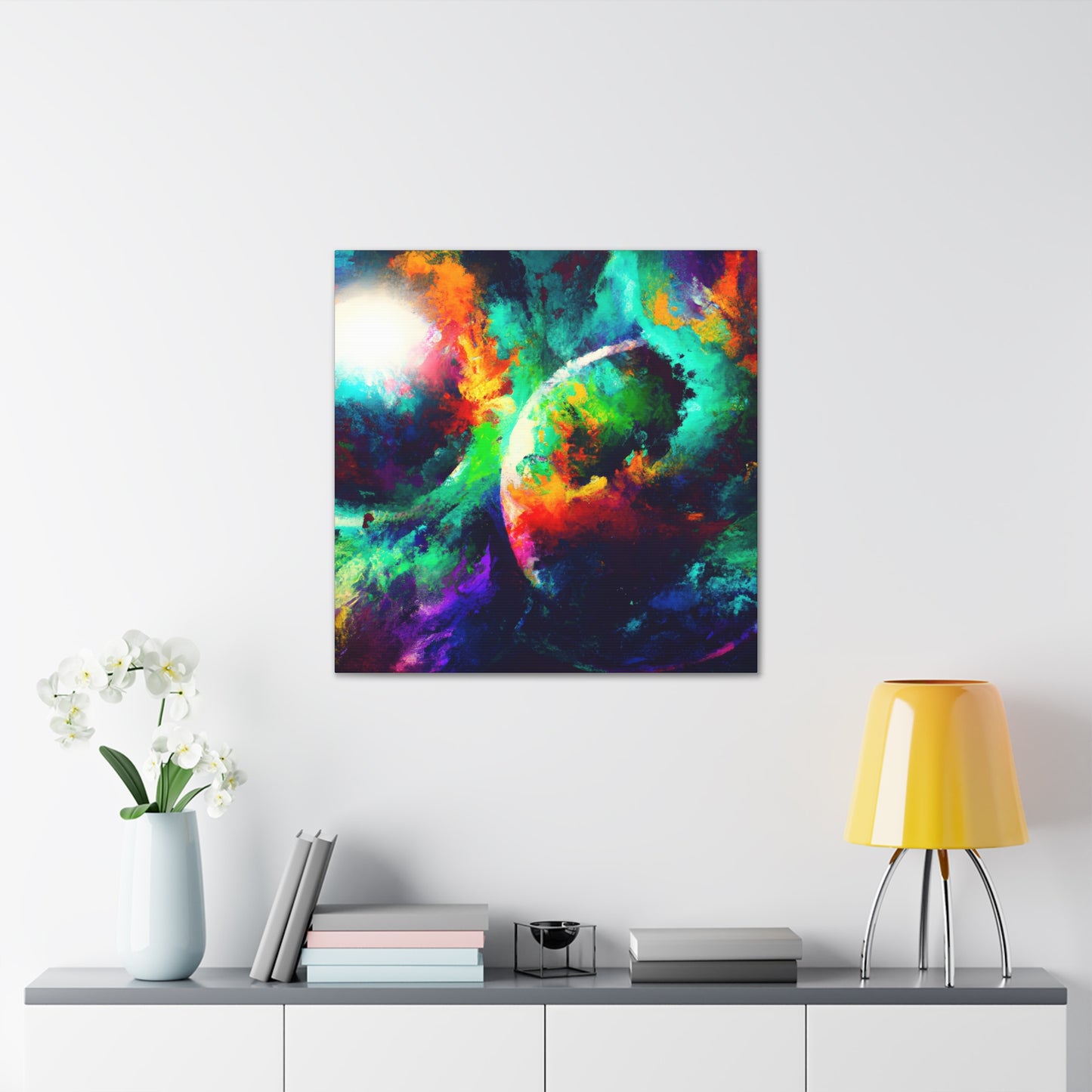 "Cosmic Dreamscape" - Canvas