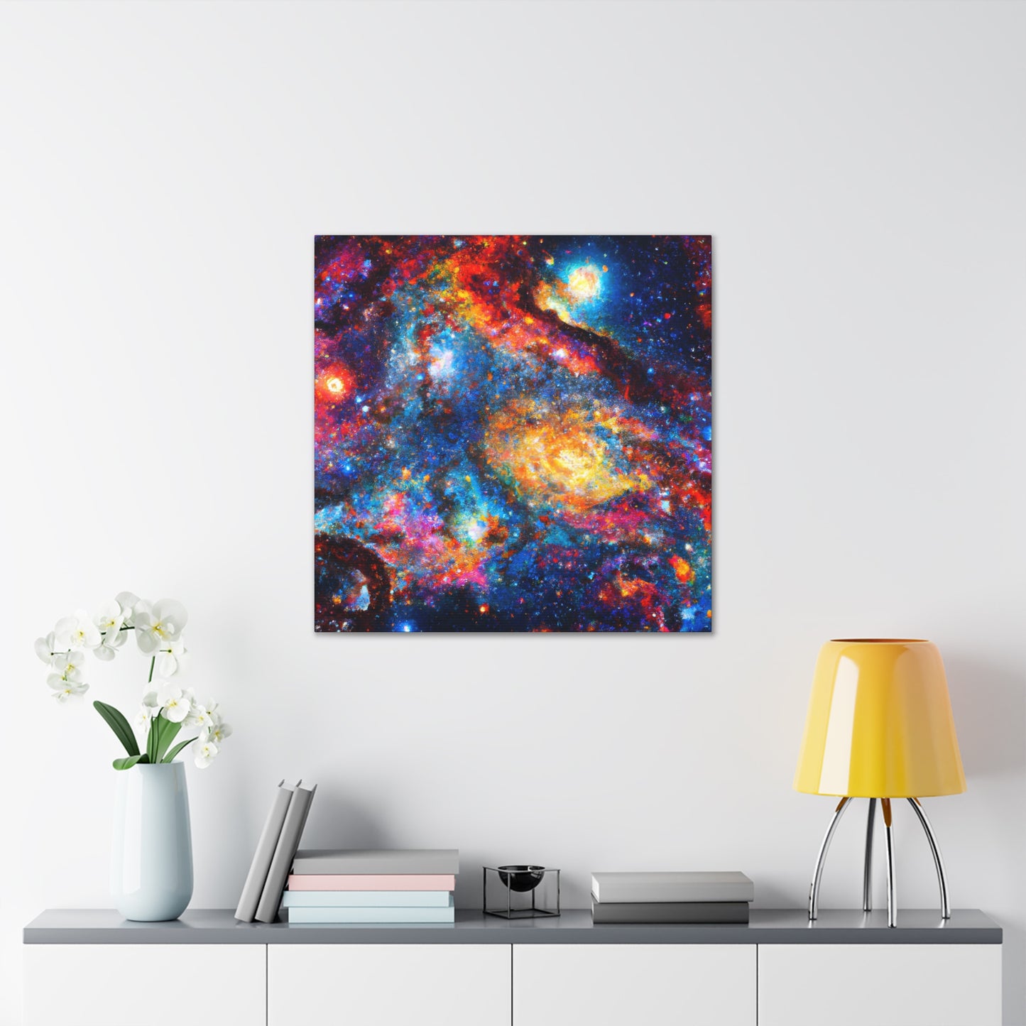 "Cosmic Dreamscape Paradox" - Canvas