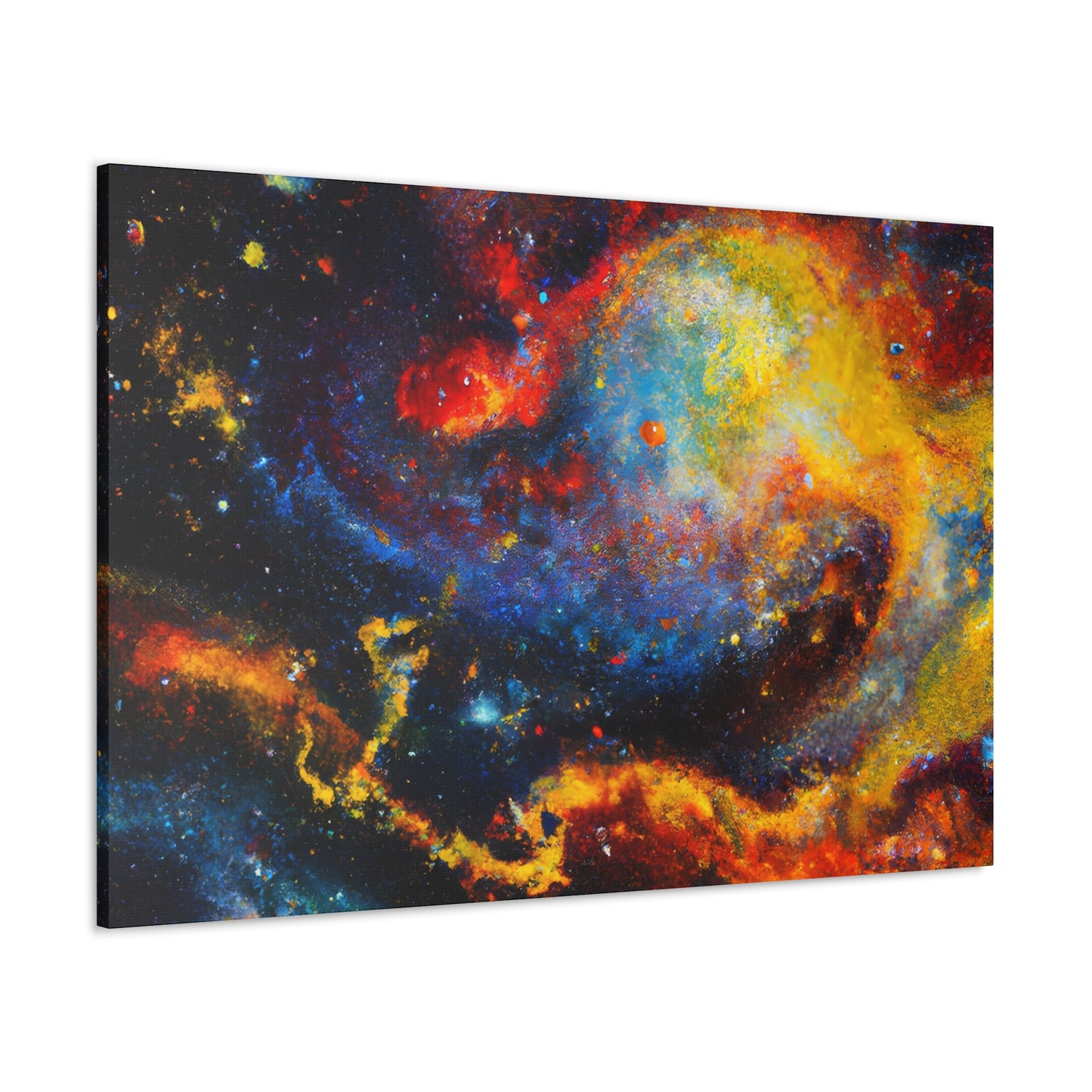 "Galactic Dreamscape Vision" - Canvas