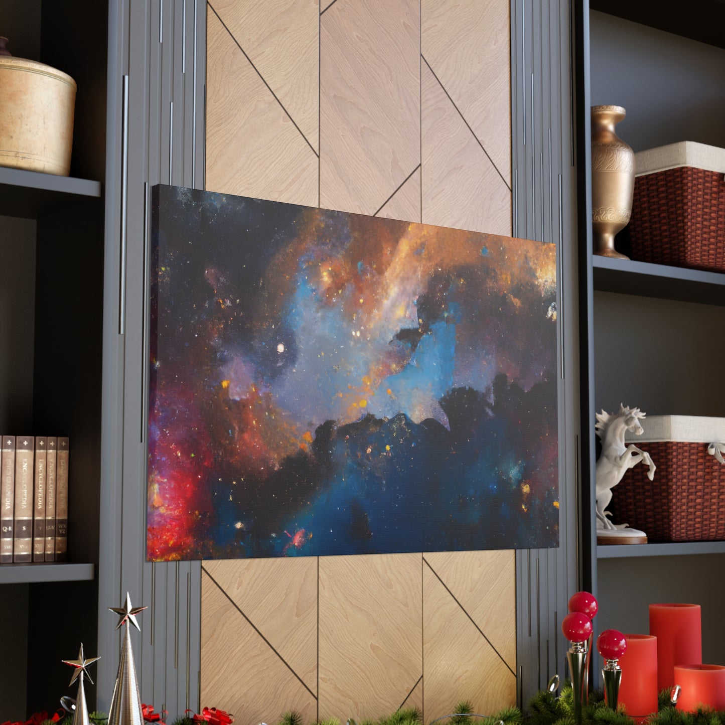 "Cosmic Void Exploration" - Canvas