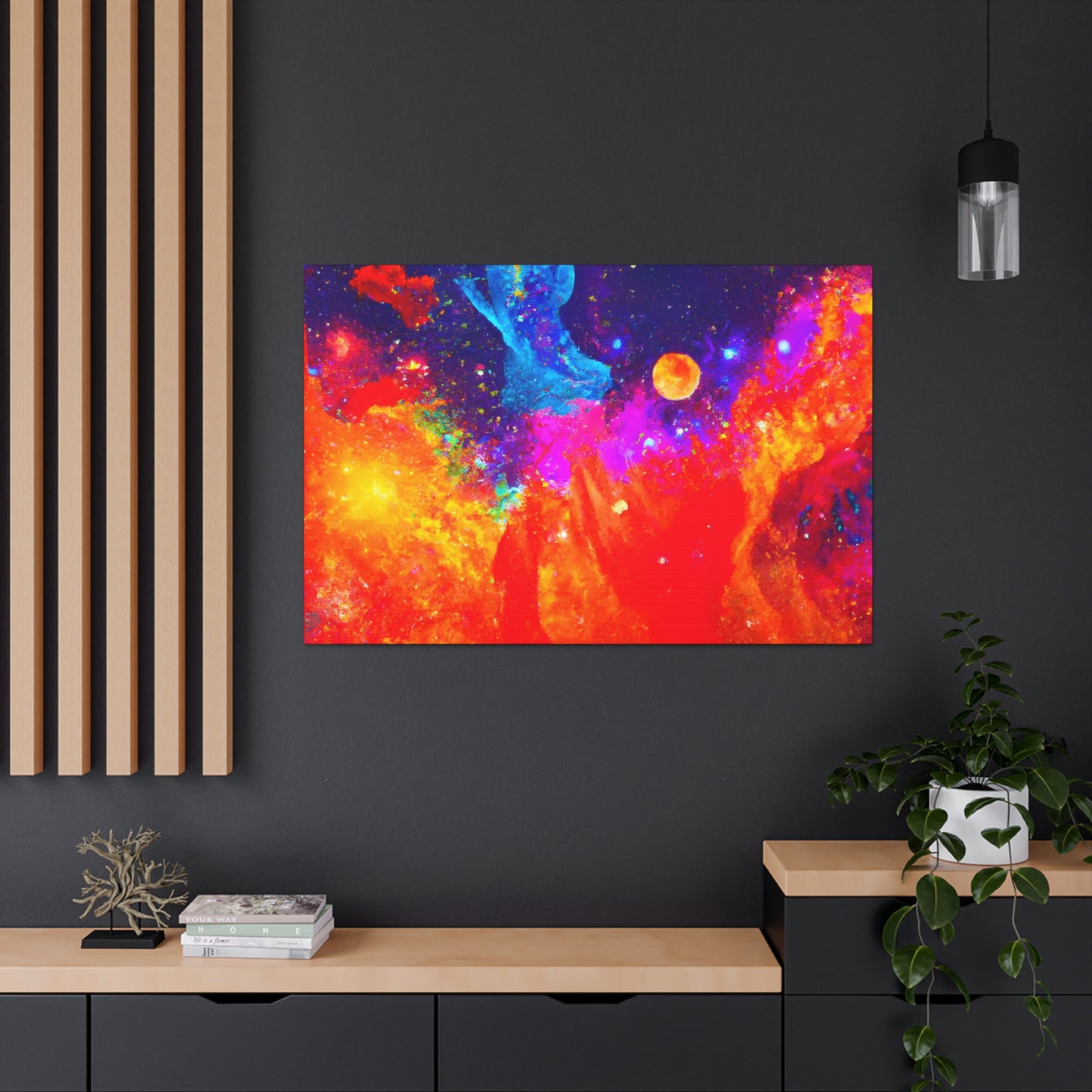 Cosmic Expressionist Dream - Canvas