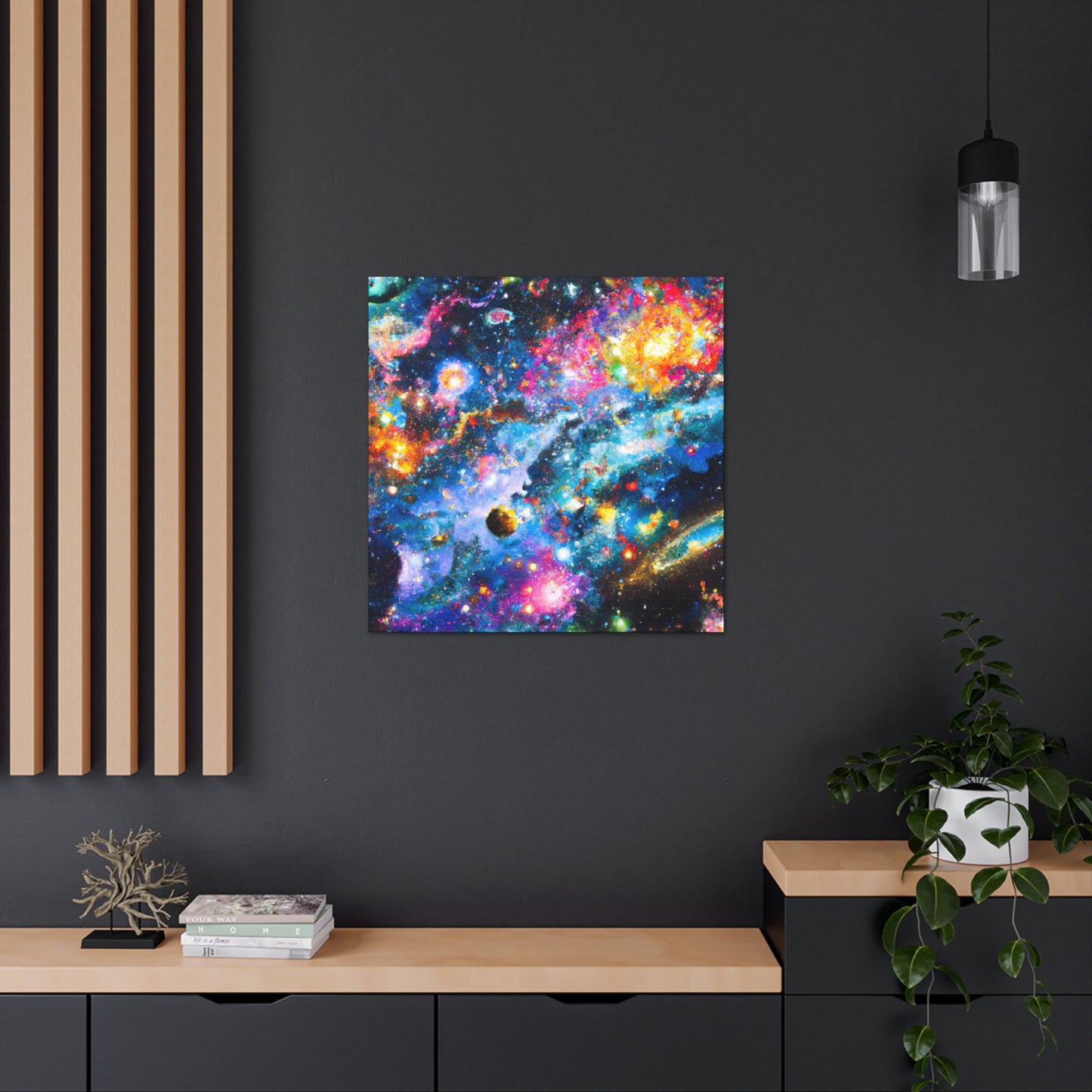 "Cosmic Dreamscape Vision" - Canvas