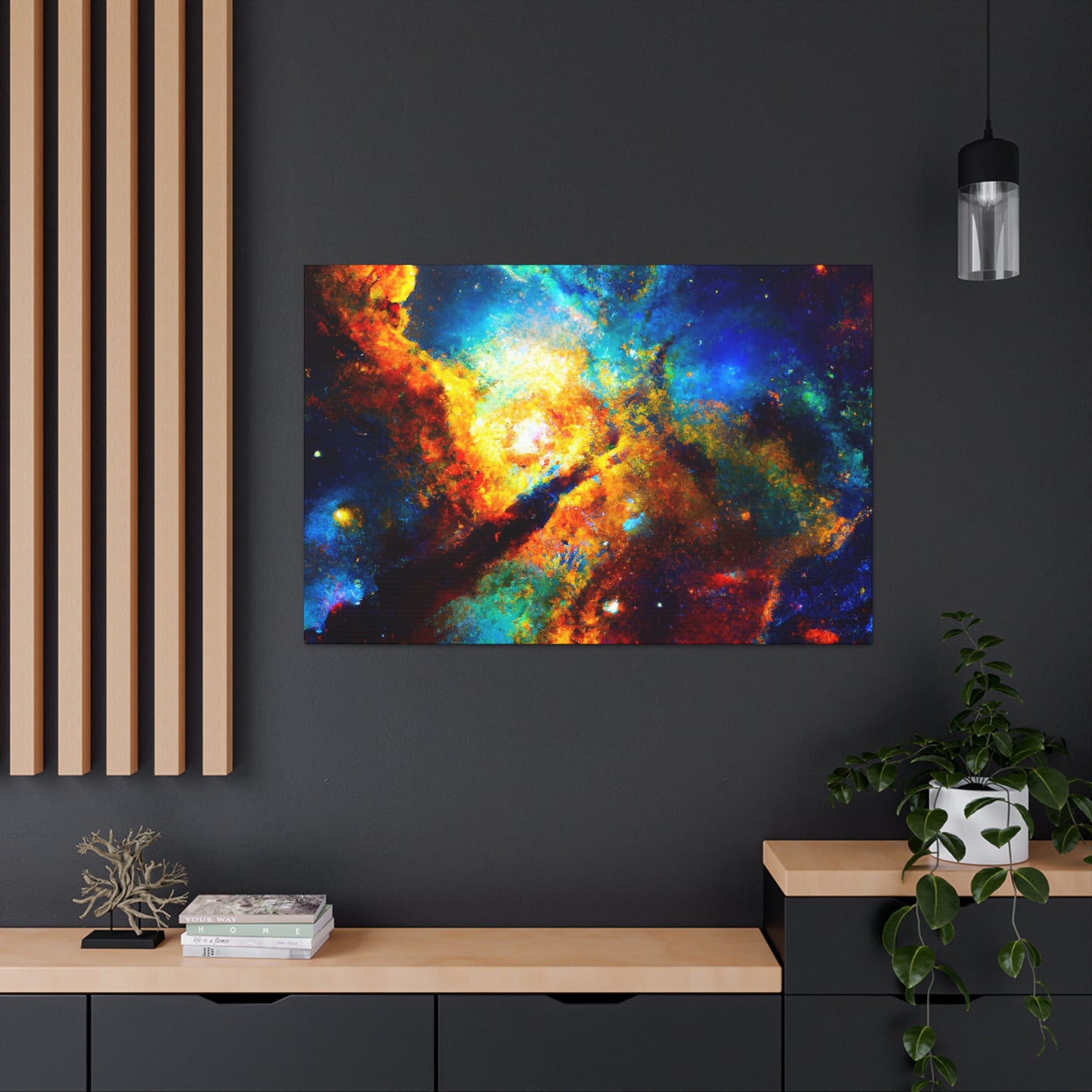 "Cosmic Dreamscape Odyssey" - Canvas