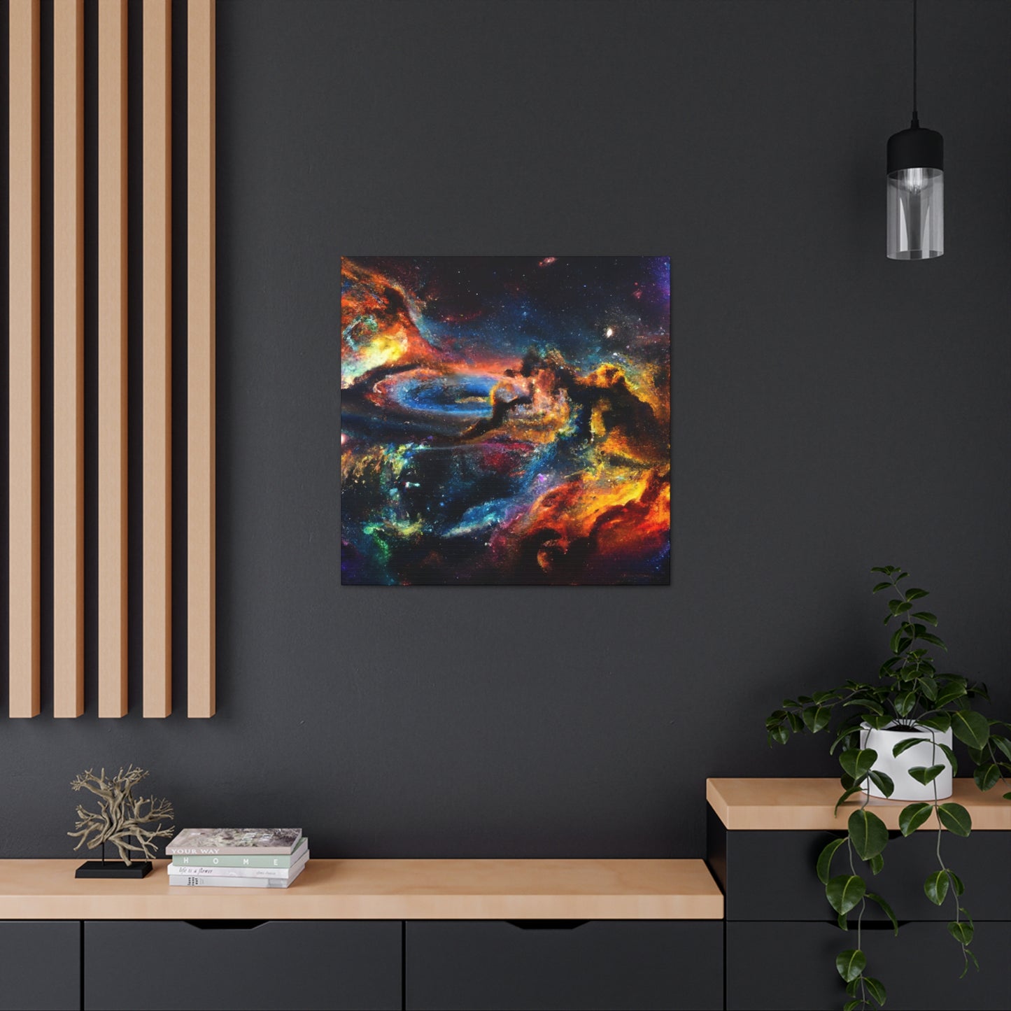 Mysterious Cosmic Voyage - Canvas