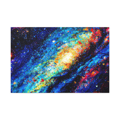 Mysterious Galactic Fervor. - Canvas