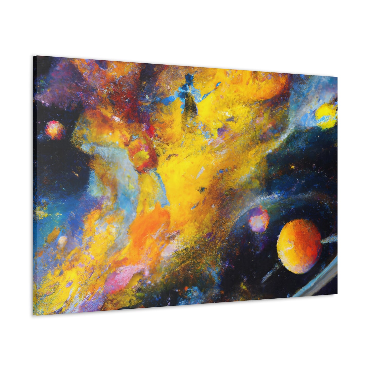 Interstellar Dreamscape Voyage - Canvas