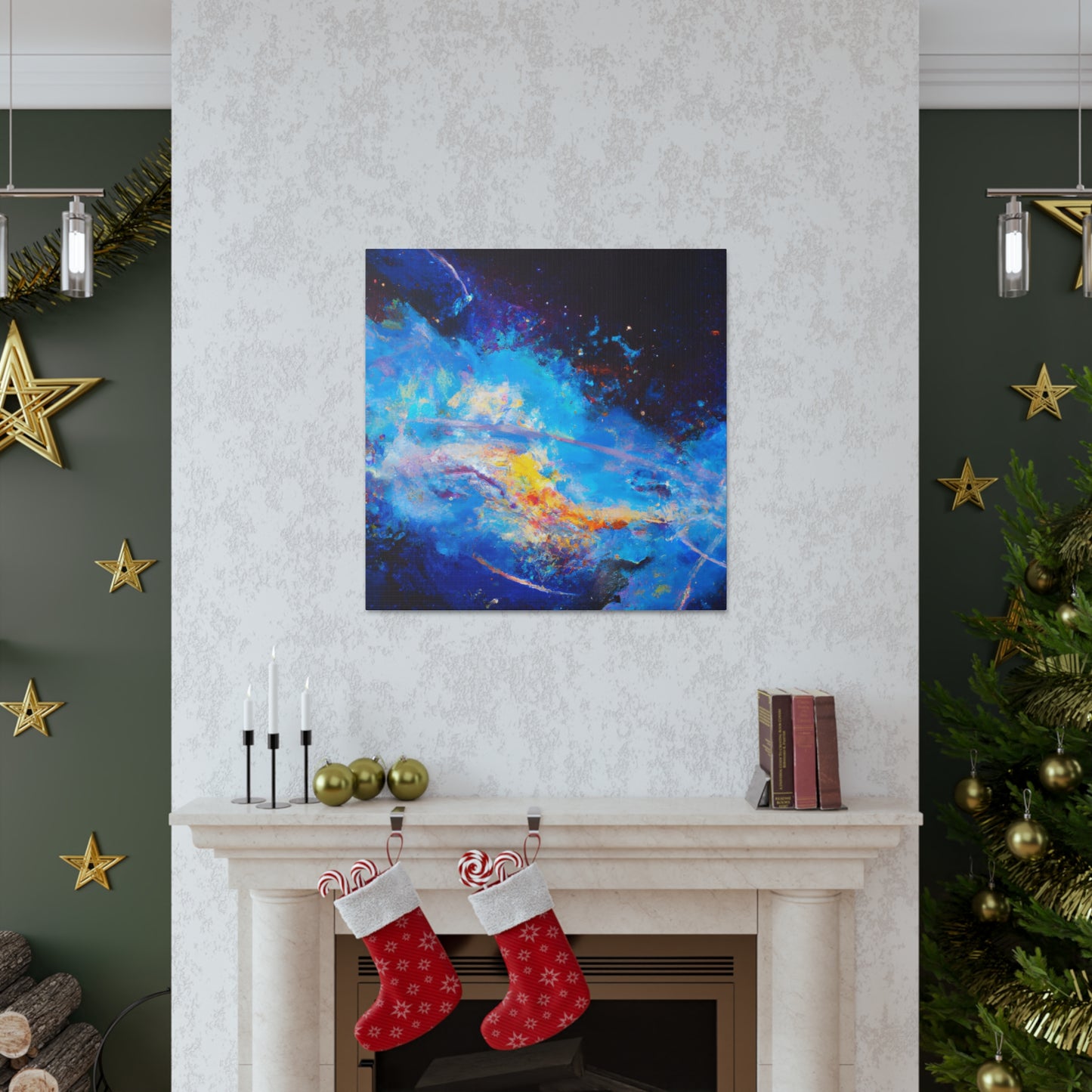 Mysterious Celestial Migration - Canvas