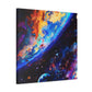 Cosmic Enigma Abstract - Canvas