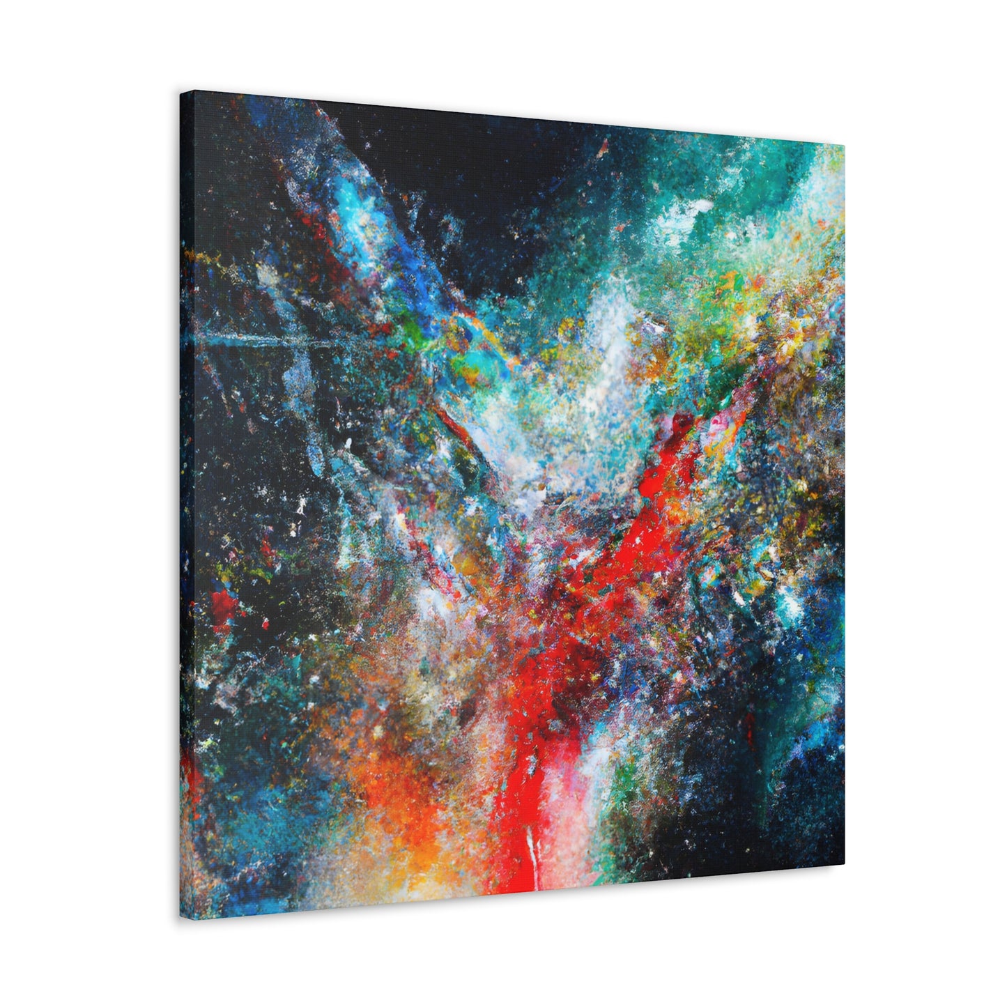 Cosmic Untamed Splendor. - Canvas