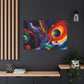 Enigmatic Vortex Nebulae. - Canvas