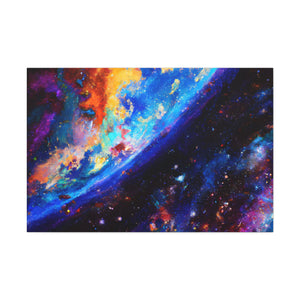 Cosmic Enigma Abstract - Canvas