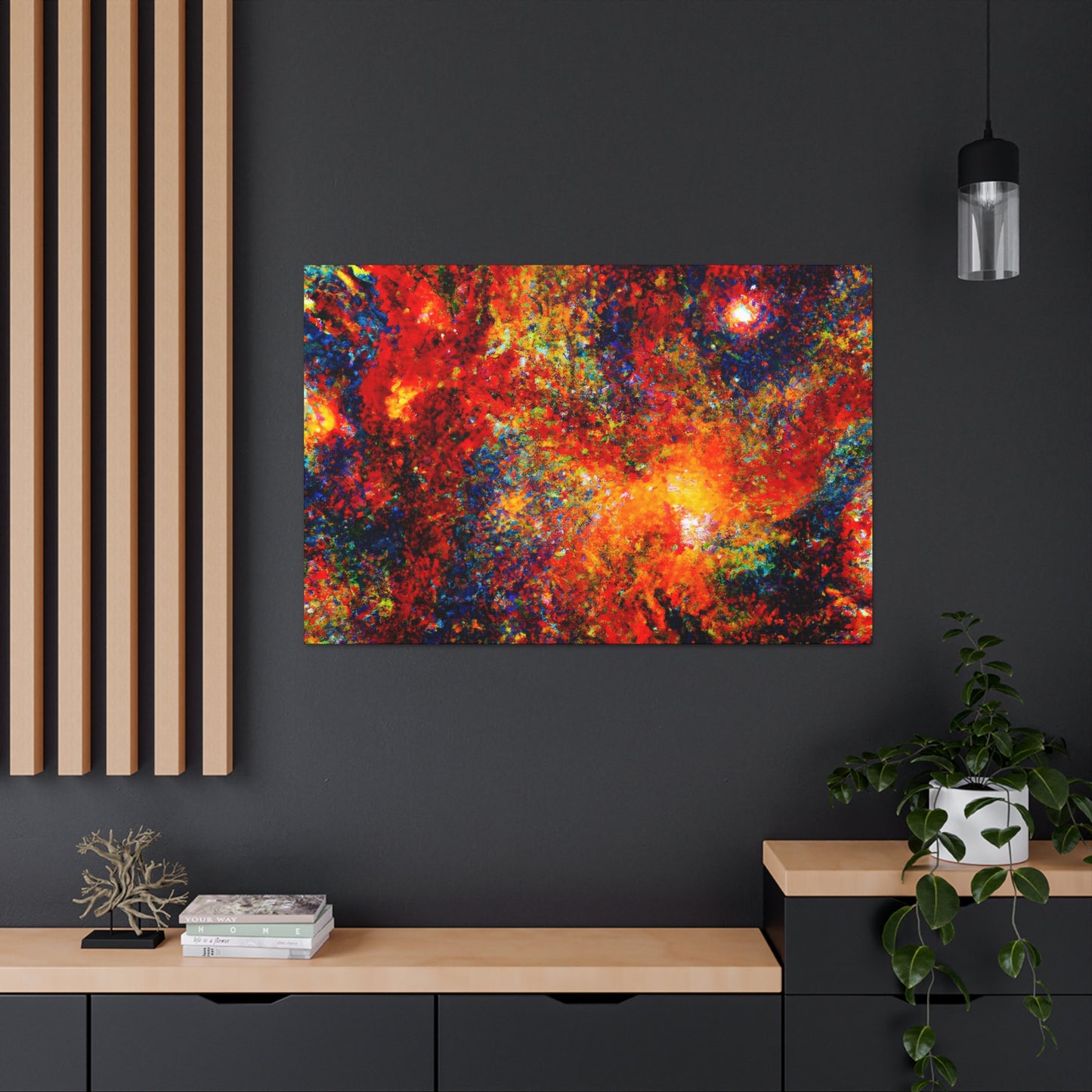 Cosmic Dreamscape Exploration - Canvas