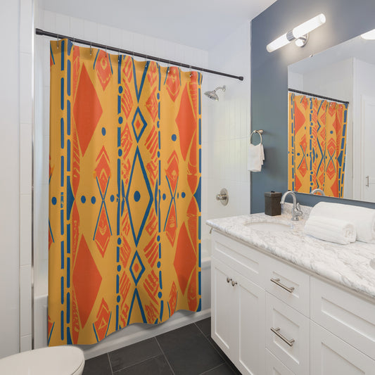 "Aztec Boho Style Shower Curtain!" - Shower Curtain