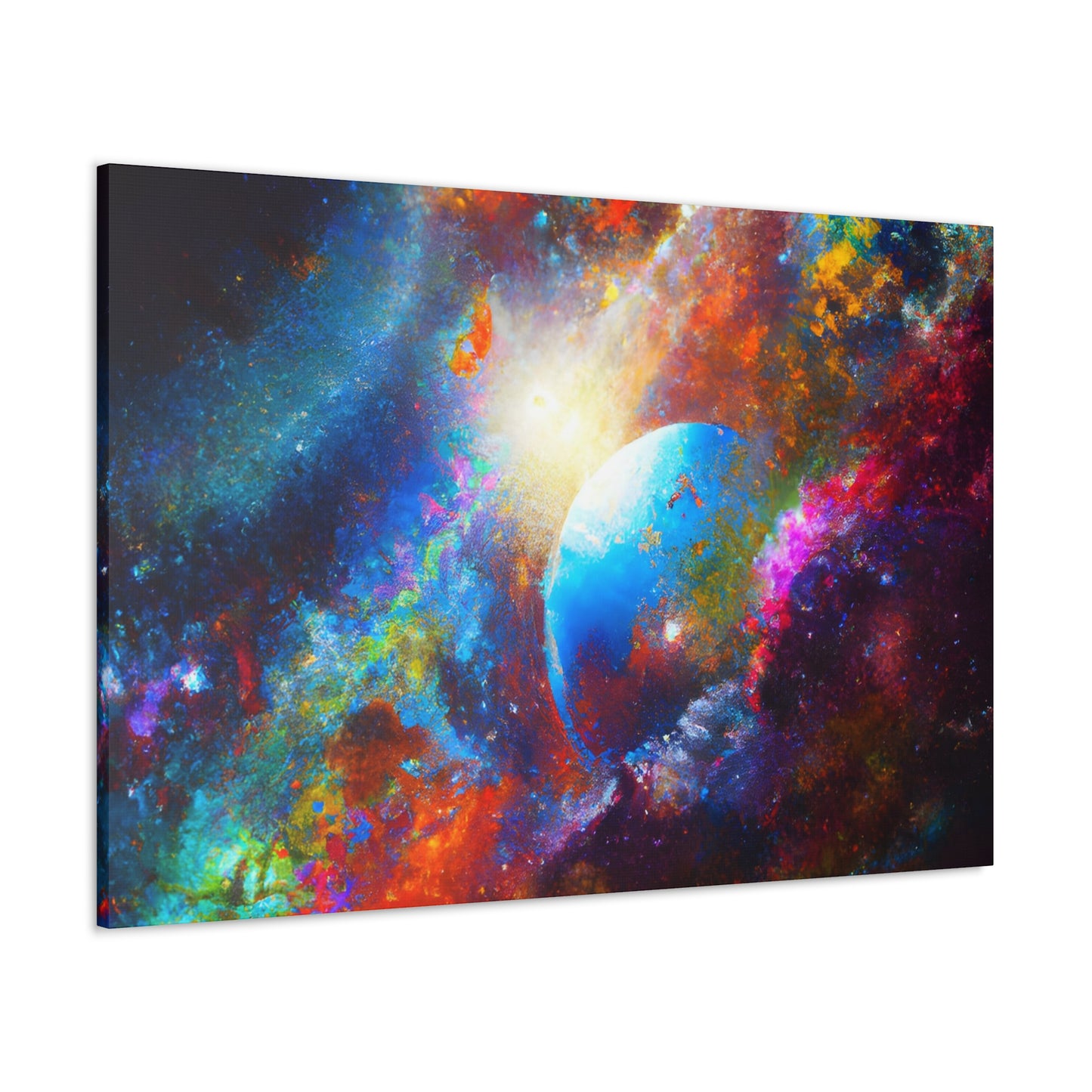 Ethereal Cosmic Immersion - Canvas