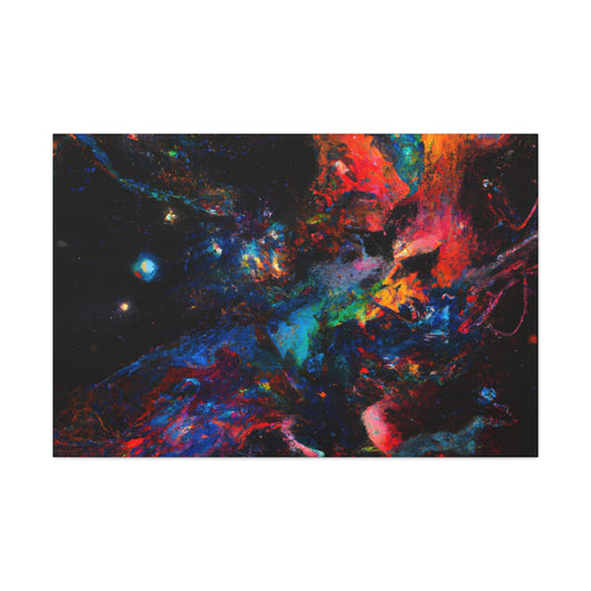 "Cosmic Haze Fantasia" - Canvas