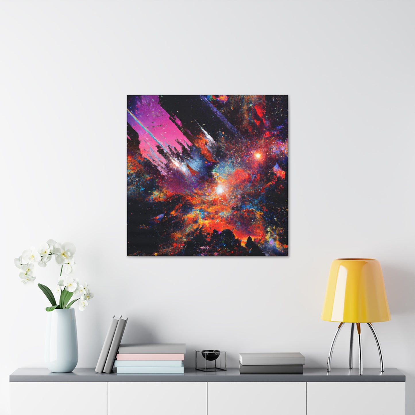 Cosmic Dreamscape Vision. - Canvas