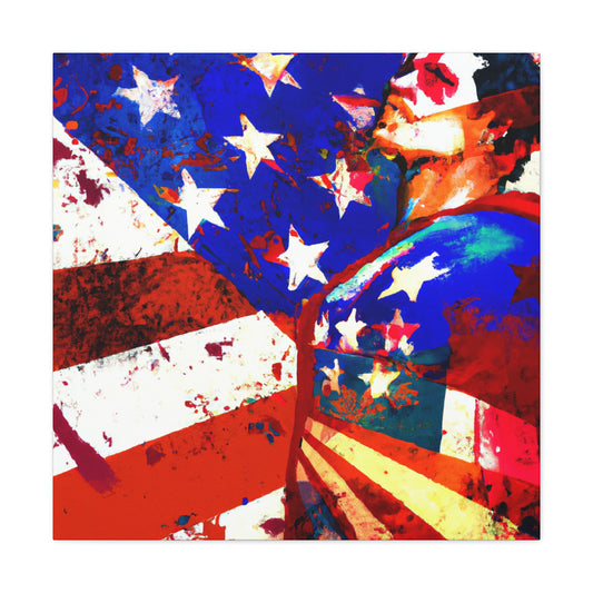 Star Spangled. - Canvas