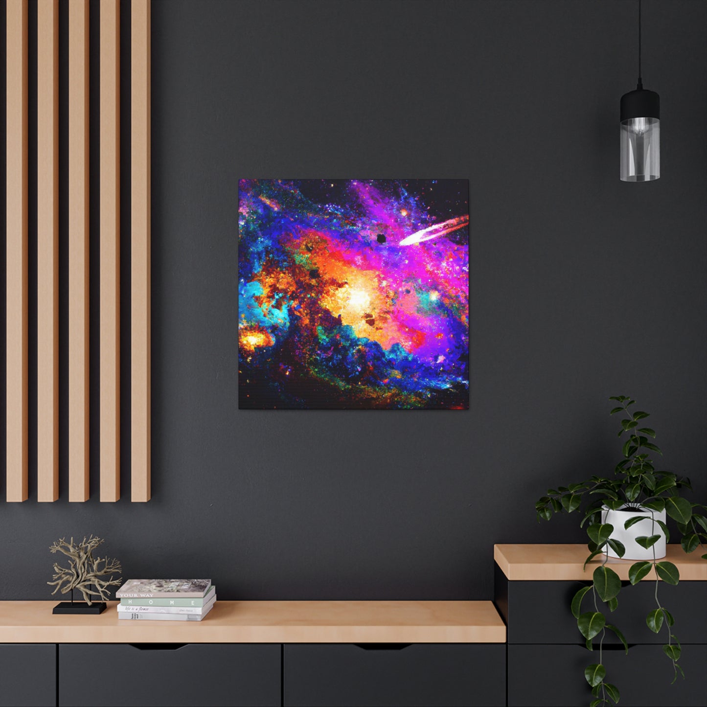 Cosmic Splendor Symphony - Canvas