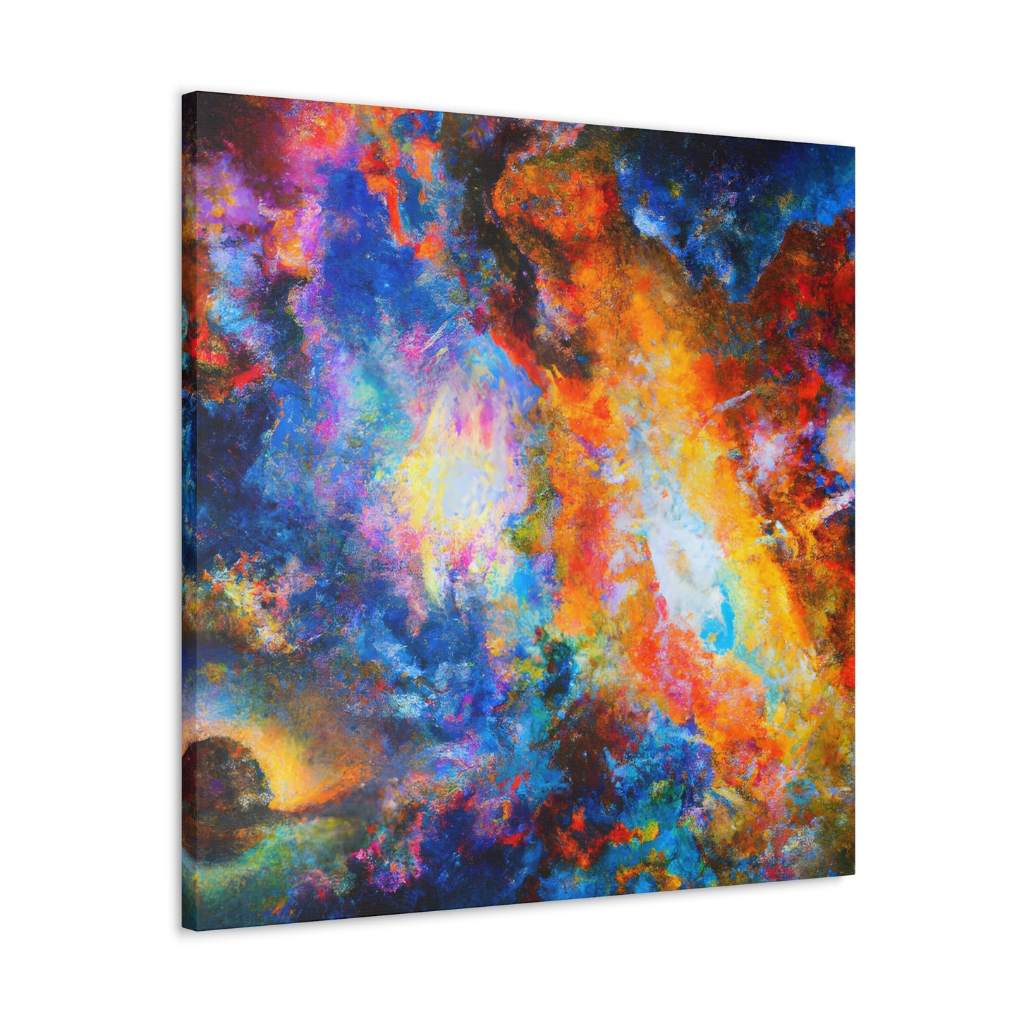 Cosmic Expressionist Dream. - Canvas