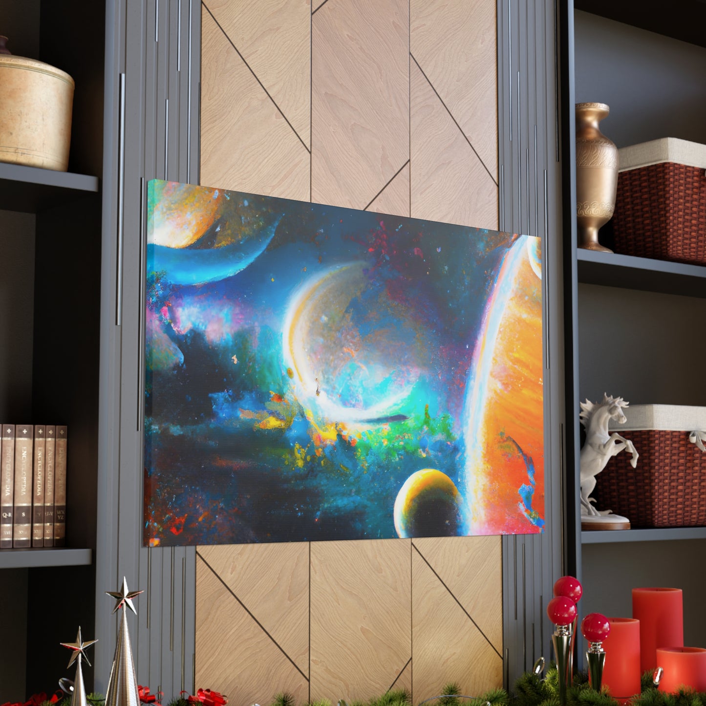 Cosmic Celestial Splendor - Canvas