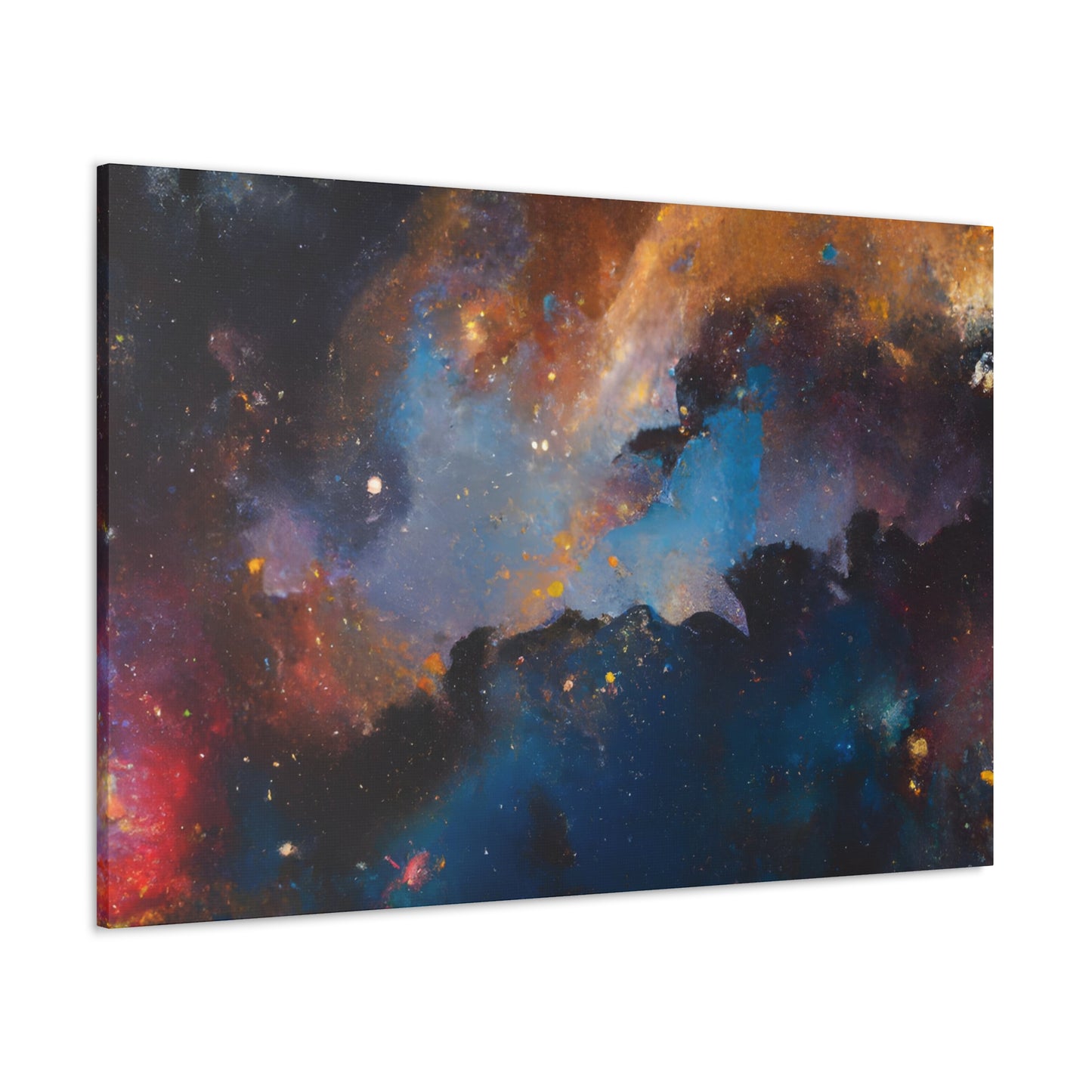 "Cosmic Void Exploration" - Canvas