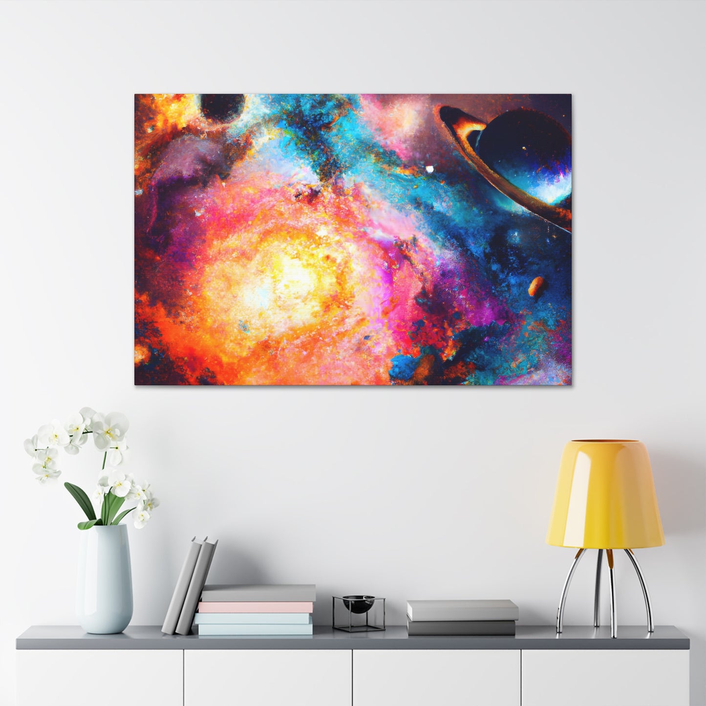 "Cosmic Dreamweaving" - Canvas