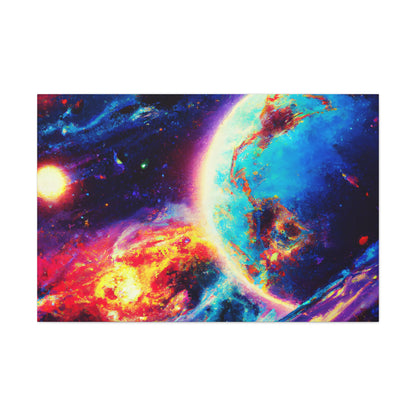 Infinite Celestial Odyssey - Canvas