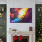 Celestial Cosmos Confluence - Canvas