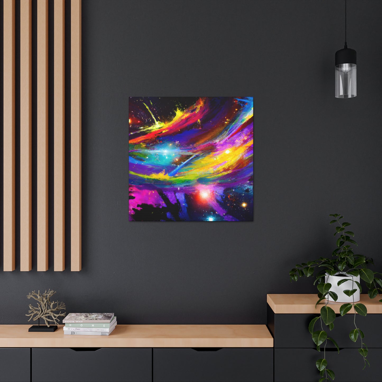 Cosmic Dreamscape Vision - Canvas