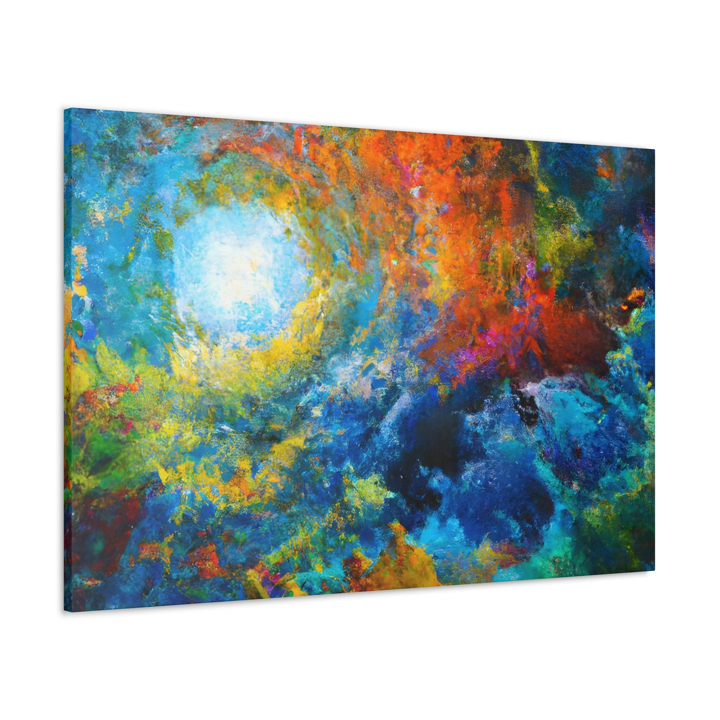 "Cosmic Expressionistic Dreamscape" - Canvas