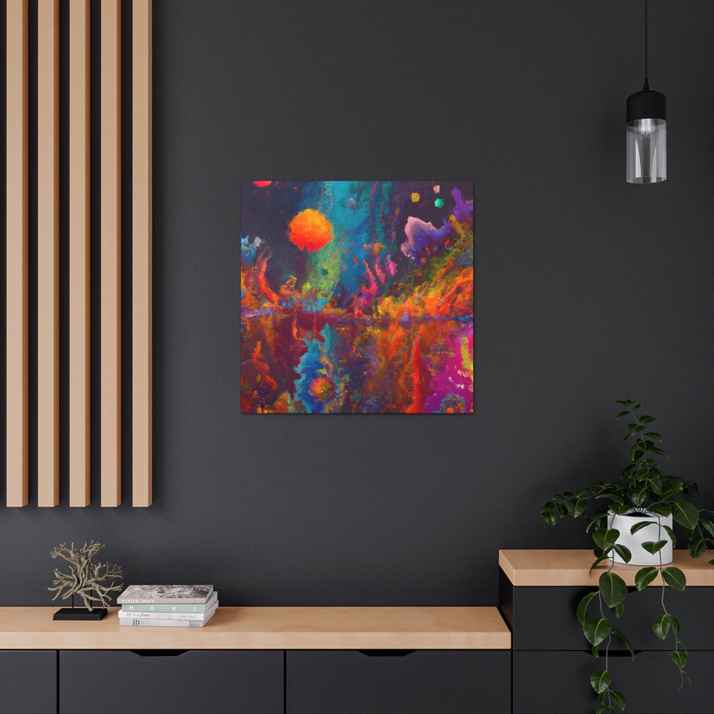 "Ethereal Cosmic Journey" - Canvas