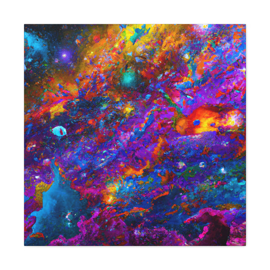 Cosmic Mystery Vortex. - Canvas