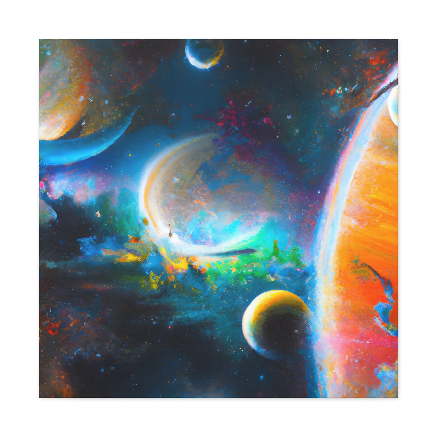 Cosmic Celestial Splendor - Canvas