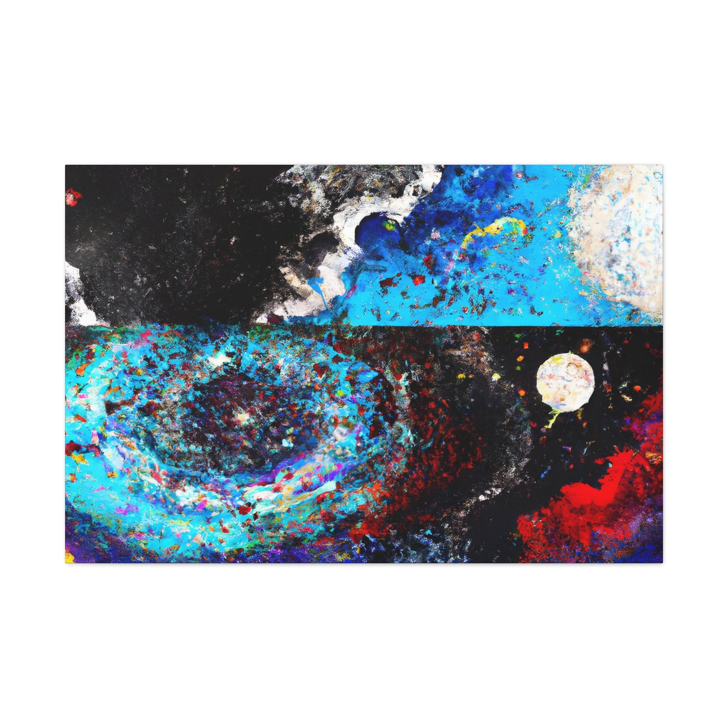 Celestial Dreamscape Portrait - Canvas