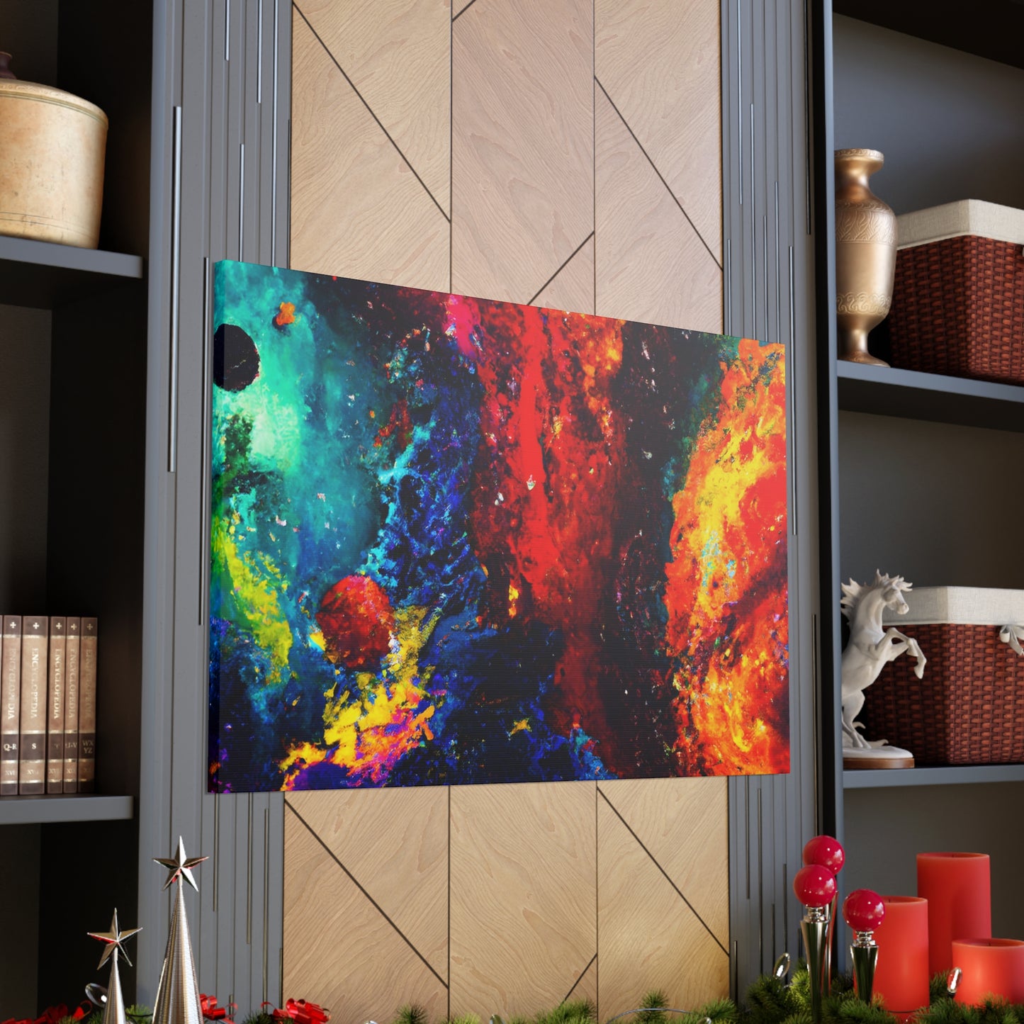 Cosmic Expressionistic Visions - Canvas