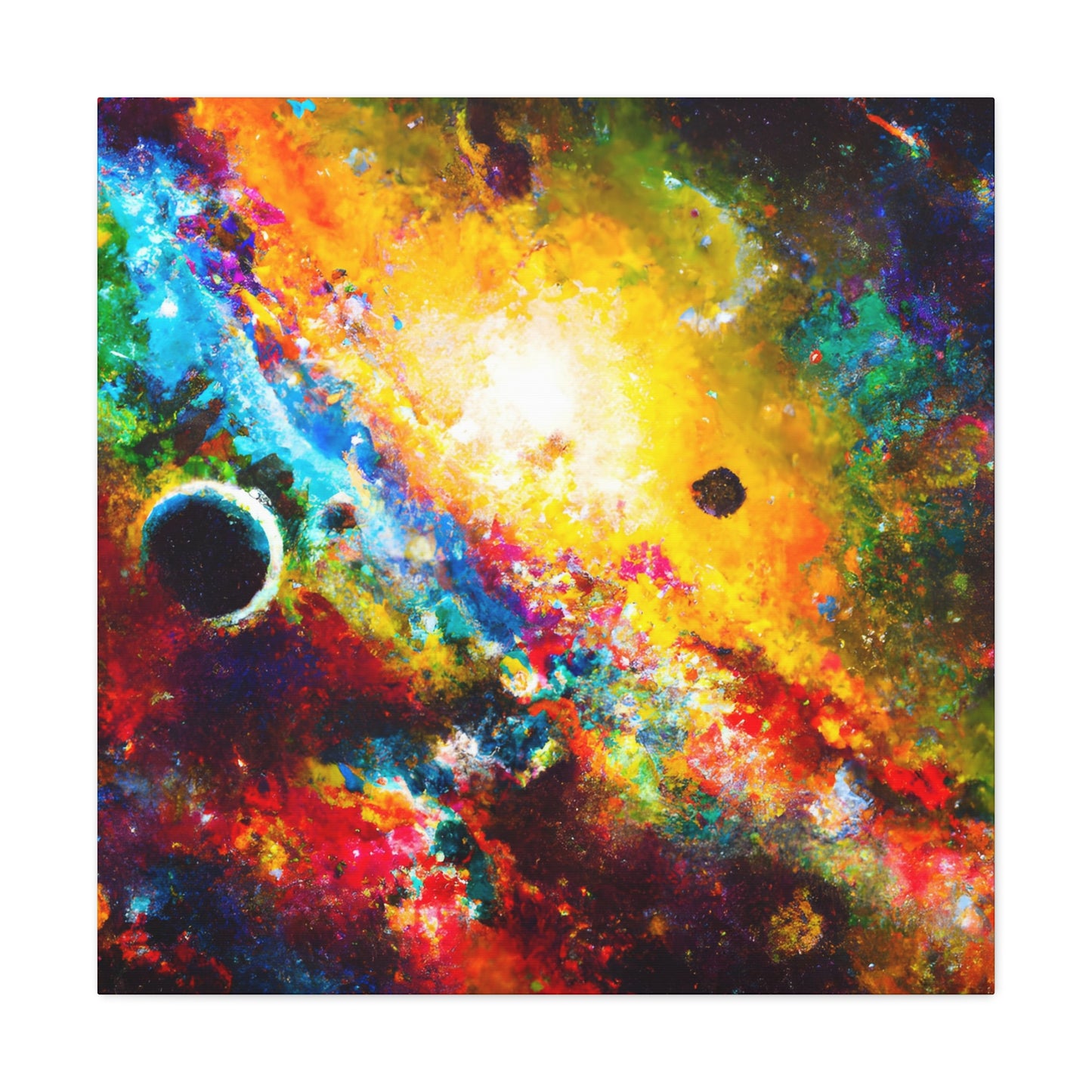 Cosmic Celestial Mystery. - Canvas