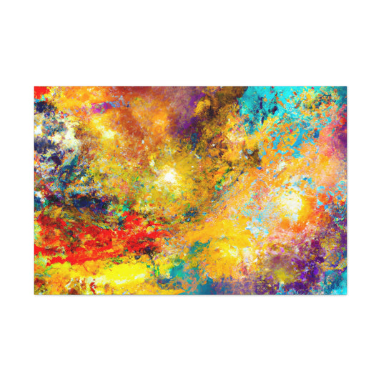 "Mystic Supernova Wonder" - Canvas