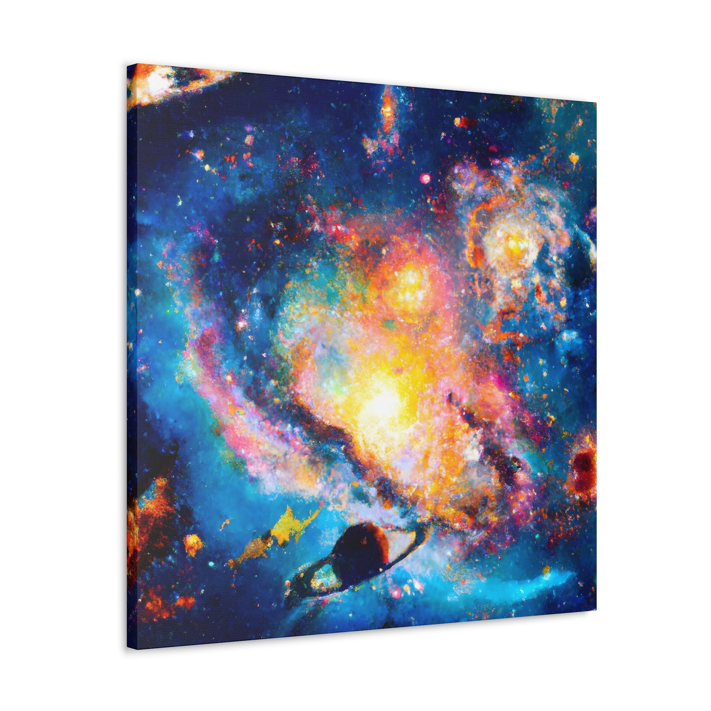 Cosmic Dreamscape Maze - Canvas