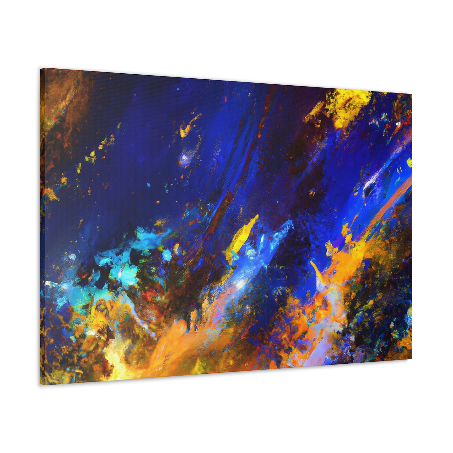 "Cosmic Embrace Mystery" - Canvas