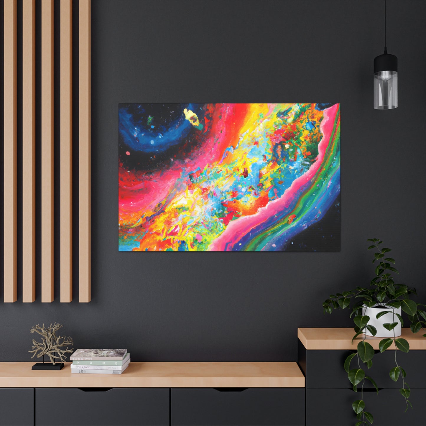 Cosmic Circumference Dreaming - Canvas