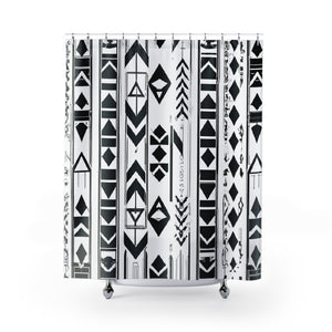 Aztec Boho Shower Curtain Design - Shower Curtain