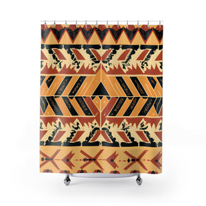 "Unique Aztec Boho Shower Curtain!" - Shower Curtain